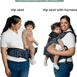 littlebum Infinite Detachable Hip Seat Breathable, Multifunctional & Adjustable Baby Carrier image 3