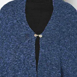 american eye Textured Poncho Shrug image 4