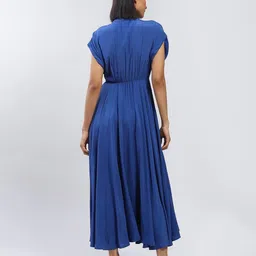 label ritu kumar Button-Down Fit & Flare Dress image 4