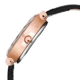 CERO Pack Of 2 Printed Dial & Leather Straps Analogue Watch Com2-214-TAJ-Black-Grey image 4