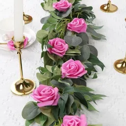 mehransh Artificial Mini Foam Rose Flowers for Decoration/Art and Craft Work White Rose Artificial Flower image 3