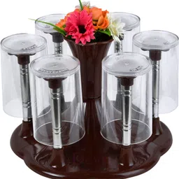 devrt spoon stand for Dining Table, for kitchen Steel, Plastic Glass Holder-picture-26