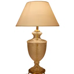 kapoor lampshades White Cotton Table Lamp image 3