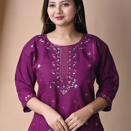 kgn fashion Cotton Silk Blend Women Churidar image 5