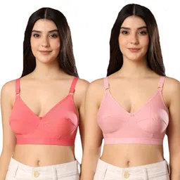paavki Pack of 2 Women Everyday Non Padded Bra-picture-13