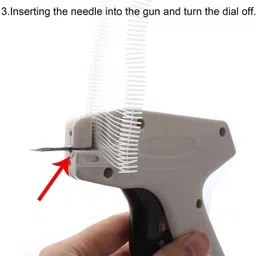 akptools Garment Label Clothes Tagging Gun with 5000 Barbs Fasteners and 5 Pc Needles, Taging Gun image 3