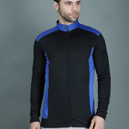 red clover Men Colorblock Sports Jacket-picture-35