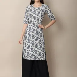 7Threads Women Multicoloured Pack of 6 Digital Printed Straight Kurta image 4