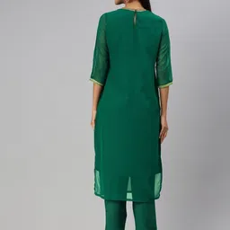 KALINI Regular Kurta with Trousers image 4