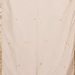 SARSO Women Ethnic Motifs Embroidered Regular Thread Work Kurta with Trousers & With Dupatta image 4