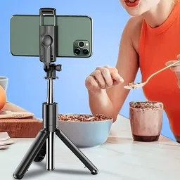 NKL Perfect Selfie Stick Extendable with Bluetooth Remote, Lightweight_17 Bluetooth Selfie Stick-picture-13