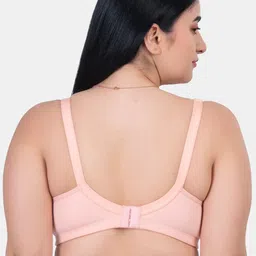 KOMLI Plus Size Pack Of 3 Full Coverage Cotton Minimizer Bras With All Day Comfort image 3