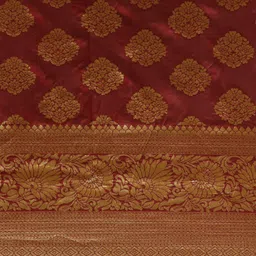 Sangria Ethnic motifs Woven-Designed Saree With Blouse Piece image 4