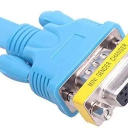 Terabyte 15 Pin VGA Female to Female Gender Changer Cable Extender Joiner 0 Ports 100 Mbps Smart Network Switch image 3