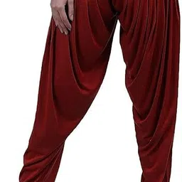 vriaane Viscose Rayon Solid Patiala image 3