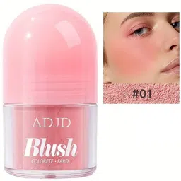 adjd Puff Blush - Buildable & Blendable With Puff Applicator-picture-11