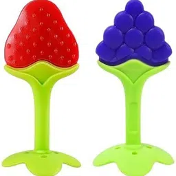 NEW SILICON BABY TEETHER FOR BABY USE CLEANING TEETH AND VERY HELPFULL FOR BABY Teether-image-3