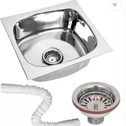 18X16X9 inch Kitchen Sink Glossy Finish Stainless Steel Sink 52 18X16X9 inch Kitchen Sink Glossy Finish Stainless Steel Sink 52 Vessel Sink-image-14