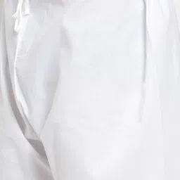 pintrest Men White Solid Churidar Pyjamas Men Pyjama image 4