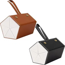 drake Sunglasses Case Organizer for Men Women, Eyeglasses Foldable Hanging Travel Case Storage Holder Organizer image 1