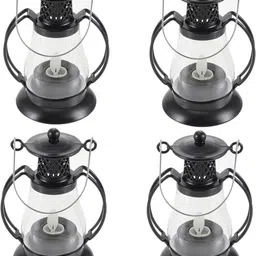 53 arts Black Glass Hanging Lantern-picture-31