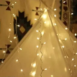 mumu 42 LEDs 12 m Yellow Steady Bulb Rice Lights-picture-20