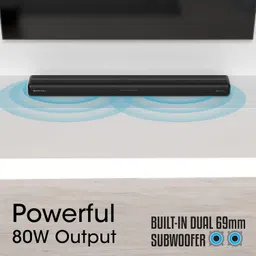 ZEBRONICS Zeb - Jukebar 3820A PRO 80 W Bluetooth Soundbar image 5