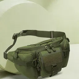 travooz Outdoor Tactical Military Pack Chest Bag Waist Bag 4 Pouch Zipper with Belt-image-77