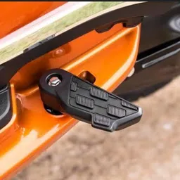 anmol enterprises Jupiter 125cc Foot Rest for tvs scooty in black colour Foot Rest image 3