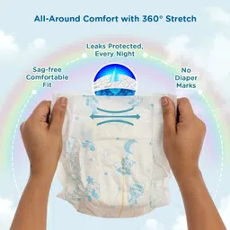meemee Baby Diaper Pants, Wetness Indicator, Leakage Protection, High Absorb Technology - S image 3