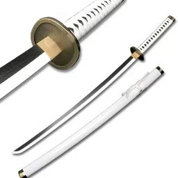 stive strong Anime One Piece Zoro Wado Ichimonji Katana 104cm Wood Original Texture image 2