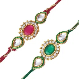 ecraftindia Rakhi Assorted Rakhi Set image 3