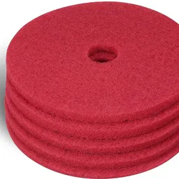 surie polex 3M 17" 5100 Red Buffer Floor Polishing Pad (Packs of 5 pcs) Glass Polisher image 3