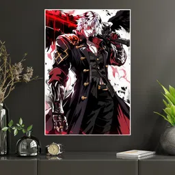 art recall Devil May Cry Wall Poster Anime Poster For Wall Photographic Paper image 3