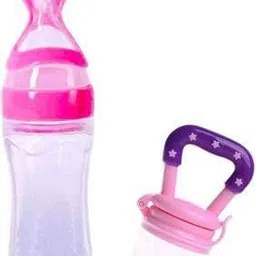 wahhson Baby Silicone Food Feeder And Fruit Nibbler Combo Teether and Feeder Teether and Feeder- Plastic-picture-21