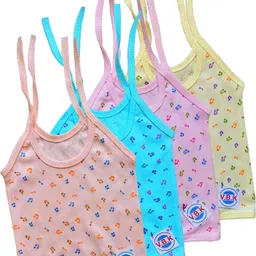 v.b.k Baby Clothes With Jabla (4 Pcs) and Nappy (Langot) (4 Pcs), 0 - 6 Months,Hosiery image 2