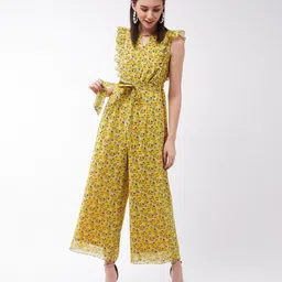 miss chase Floral Print Women Jumpsuit image 3
