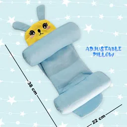 grip gold Polyester Fibre Baby Pillow Pack of 1 Animals Baby Neck Pillow image 3