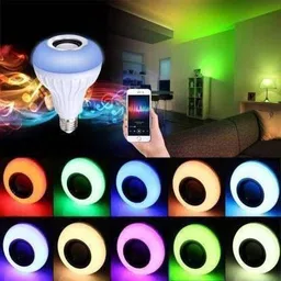 kavim Multicoloured Disco Bulb Smart bluetooth Bulb Single Disco Ball image 3