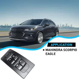 uno minda Power Window Switch Main(4) With Auto Window Lock For Mahindra Scorpio- Eagle Car Power Window Switch image 4