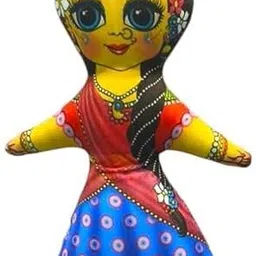 vrindavanstore.in Radha Rani Soft Plush Toy for Kids Multicolor Toy Best Gift for Kids (Pack of 1) - 7.5 inch-picture-27