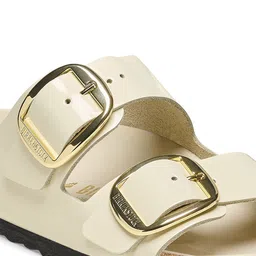 Birkenstock Arizona Narrow Width Leather Open Toe Flats image 4