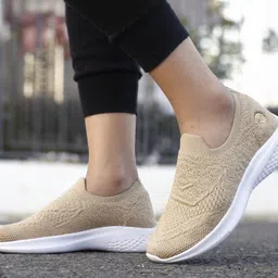 bacca bucci WALKER Slip On Sneakers Walking Shoes Comfortable Breathable Mesh Sports Shoes Training & Gym Shoes For Women image 2