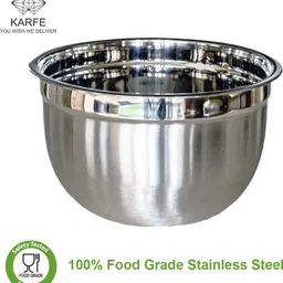 acero inox Steel Mixing Bowl Super Resistance Solid Deep German Bowl 22 cm_SILVER-picture-17