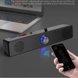 ROAR HUY_760A_portable bluetooth M425 speaker soundbar Bluetooth Soundbar (Black,) 48 W Bluetooth Soundbar-picture-10