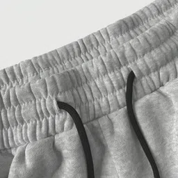 dockstreet Men Solid Grey Track Pants image 4