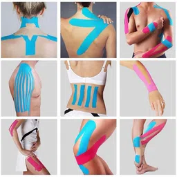 rinpoche Sports Kinesiology Tape for Physical Therapy Athletic Recovery Tape 5 Meter Bandage Protector image 2