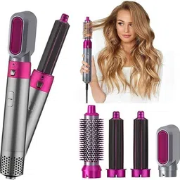 BazaarNest Multifunctional Hair Dryer Tool, Multi-Head Hot Air Comb Styler Electric Hair Styler-picture-25