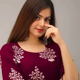 etima Printed Viscose Rayon Stitched Anarkali Gown image 4