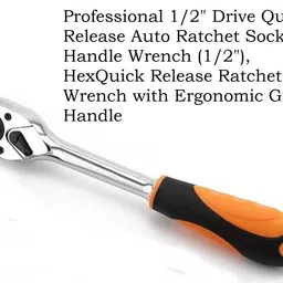 reioent QUALITY 1/2" Drive Shaft Ratchet Handle Wrench LONG RACHET HANDLE OF 1/2INCH Single Sided Rachet Wrench Single Sided Rachet Wrench-picture-15